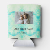 Stern funkelnde Glitzer fügen Foto-Sondertext Dosenkühler (Rückseite)