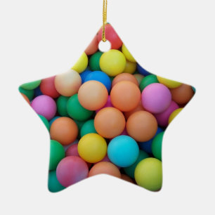 Stern für Weihnachtsbaum Keramikornament