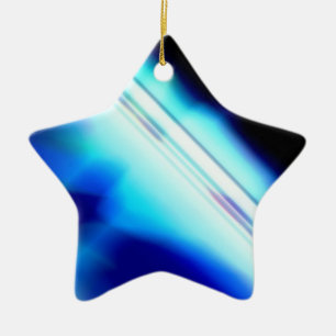 Stern für Weihnachtsbaum Keramikornament