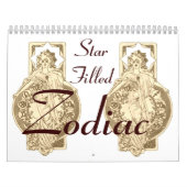 Stern gefüllter Tierkreis-Kalender Kalender (Titelbild)