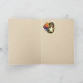 Stern-Glühen-Drache-Geburtstag Karte (Innenseite)