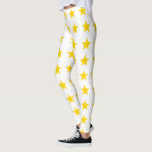 Stern Gold Gelb Leggings (Links)