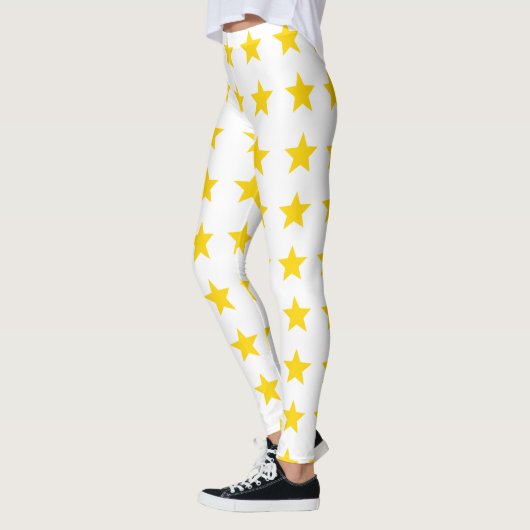 Stern Gold Gelb Leggings (Links)