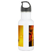 Stern-goldene Party-Schicksals-Feier Edelstahlflasche (Rückseite)