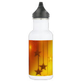 Stern-goldene Party-Schicksals-Feier Edelstahlflasche (Rechts)