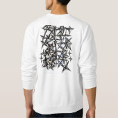 Stern-grundlegendes Sweatshirt (Rückseite)