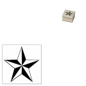 Stern Gummistempel (Stempel)