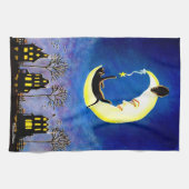 Stern Halloweens Geschirrtuch "Salems " (Horizontal)