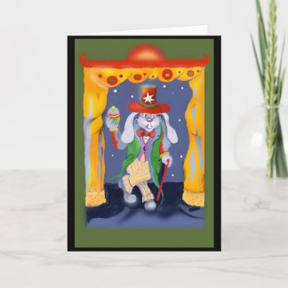 * Stern-Häschen * Feiertagskarte