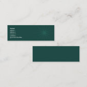 Stern - haut mini visitenkarte (Vorne/Hinten)