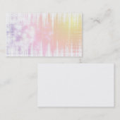 Stern-heller Schein-geistige helle Visitenkarten Visitenkarte (Vorne/Hinten)