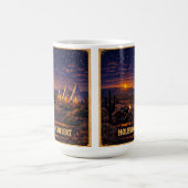 Stern Holbrook Morgen Autobahn Meilenstein Kaffeetasse (Mittel)