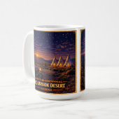 Stern Holbrook Morgen Autobahn Meilenstein Kaffeetasse (Vorderseite Links)