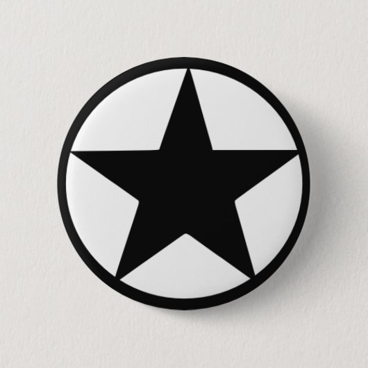 Stern im Kreis Button (Vorderseite)
