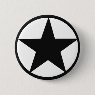 Stern im Kreis Button