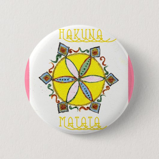 Stern im Making Hakuna Matata Button (Vorderseite)