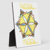 Stern im Making Hakuna Matata Fotoplatte (Seite)