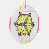 Stern im Making Hakuna Matata Keramikornament (Rechts)