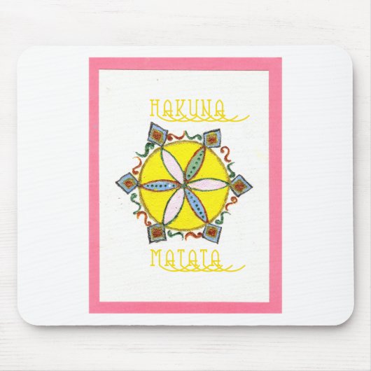 Stern im Making Hakuna Matata Mousepad (Vorne)