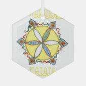 Stern im Making Hakuna Matata Ornament Aus Glas (Vorderseite)