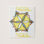 Stern im Making Hakuna Matata Puzzle (Vertikal)