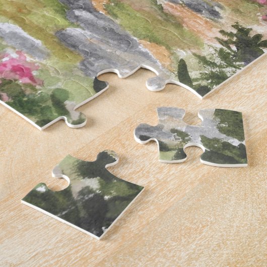 Stern-Insel-Raum-Ansicht eine Ansicht an der Insel Puzzle (Seite)