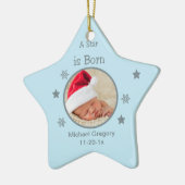 Stern ist die geborene personalisierte keramik ornament (Links)