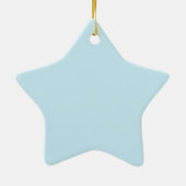 Stern ist die geborene personalisierte keramik ornament (Hinten)