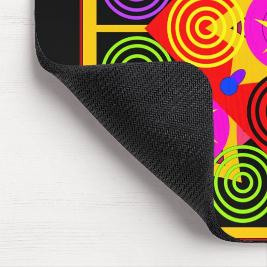 Stern-Kasten geometrisch Mousepad (Ecke)