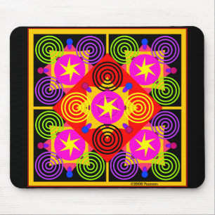 Stern-Kasten geometrisch Mousepad