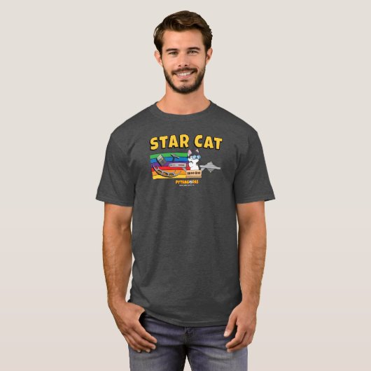 Stern-Katze T-Shirt (Vorne ganz)