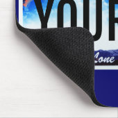 Stern-Kfz-Kennzeichen-Mausunterlage Texas einzige Mousepad (Ecke)