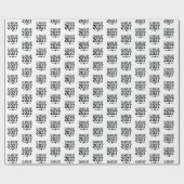 Stern-Klasse Abschlussjahrgang 2027 Geschenkpapier (Flach)