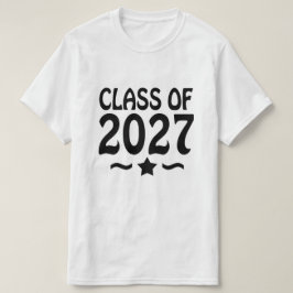 Stern-Klasse Abschlussjahrgang 2027 T-Shirt