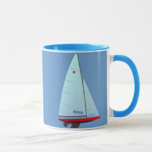 Stern- Klasse, die Segelboot läuft Tasse (Rechts)