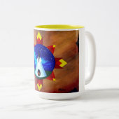 Stern-Leute-Tasse Zweifarbige Tasse (VorderseiteRechts)