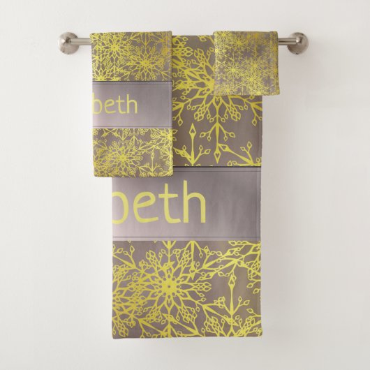 Stern, Licht, glänzend, hell, glänzend, glänzend, Badhandtuch Set (Insitu)