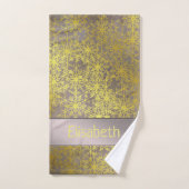 Stern, Licht, glänzend, hell, glänzend, glänzend, Badhandtuch Set (Handtuch)