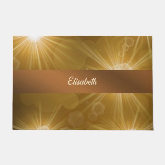 Stern, Licht, glänzend, hell, glänzend, glänzend,  Fußmatte (Vorderseite)