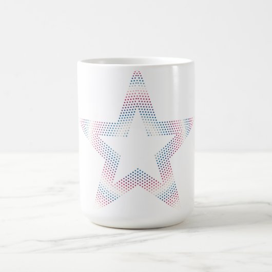 Stern-Logo auf Becher Kaffeetasse (Mittel)