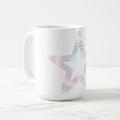 Stern-Logo auf Becher Kaffeetasse (Vorderseite Links)