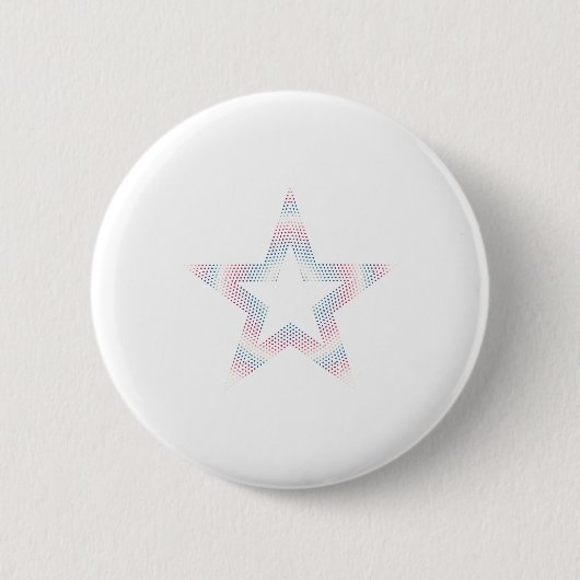 Stern-Logo auf Knopf Button (Vorderseite)