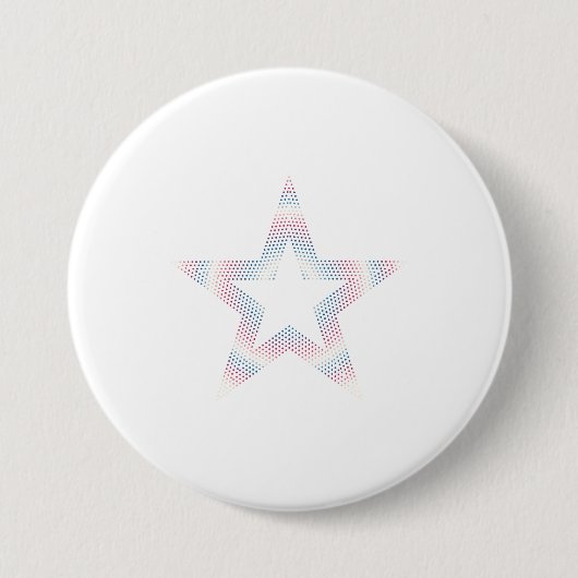 Stern-Logo auf Knopf Button (Vorderseite)