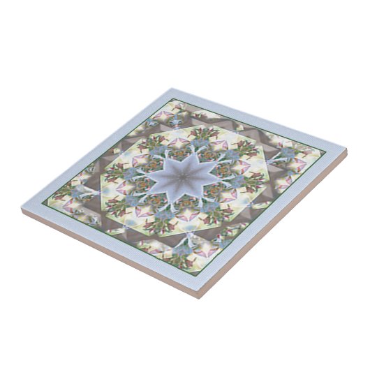 Stern-Mandala Trivet/Fliese Fliese (Seite)