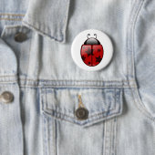 Stern-Marienkäfer, Marienkäfer mit Sternen Button (Beispiel)