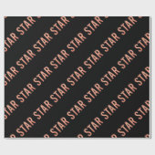 Stern Marquee Lichter Geschenkpapier (Flach)