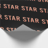 Stern Marquee Lichter Geschenkpapier (Ecke)