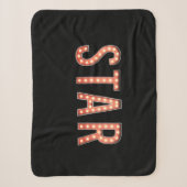 Stern Marquee-Lichter Sherpadecke (Vorderseite)