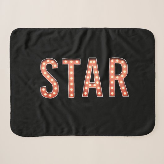 Stern Marquee-Lichter Sherpadecke (Vorderseite (Horizontal))