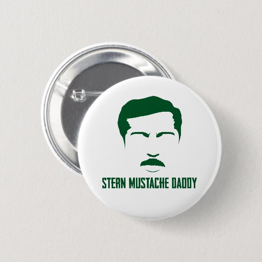 Stern Mustache Button (Vorne & Hinten)